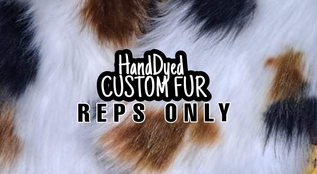 HandDyed Custom Fluffies- REPS ONLY LISTING